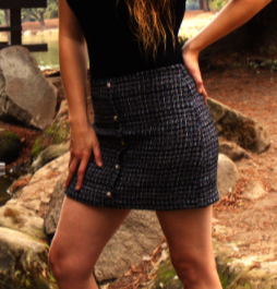 Tweed Mini Skirt